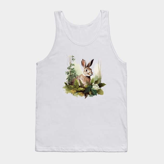 Wild Rabbit Tank Top by zooleisurelife